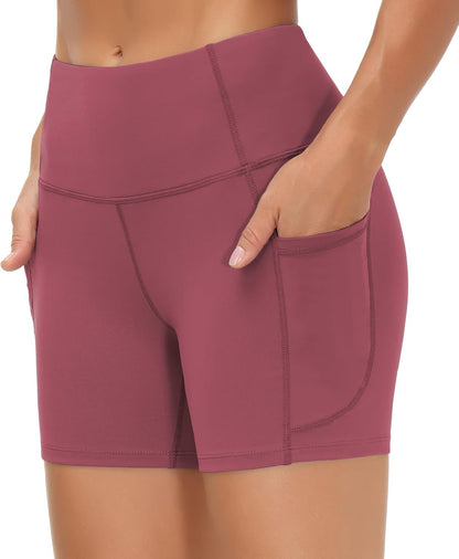 High Waist Yoga Shorts