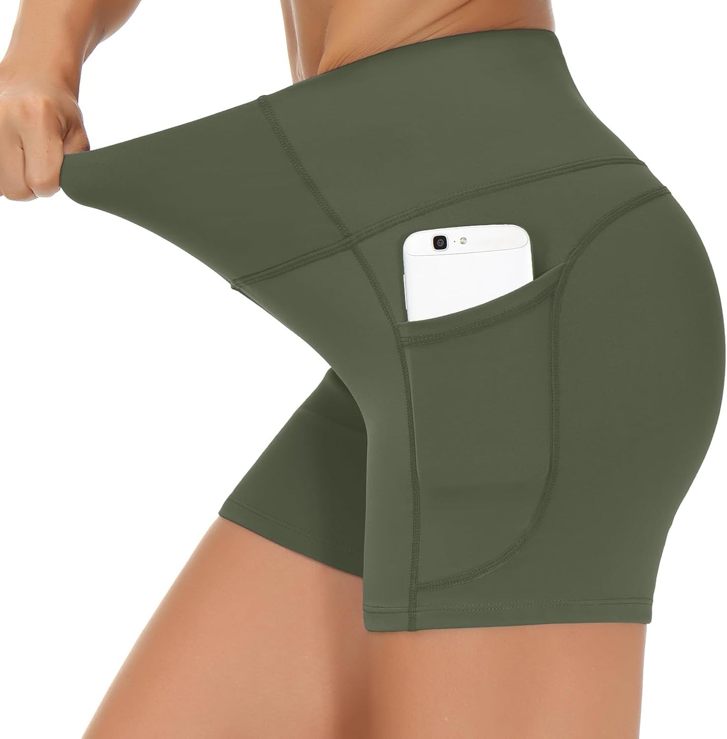 High Waist Yoga Shorts