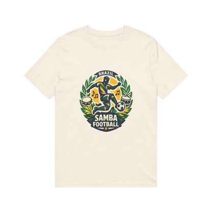 Samba Football T-Shirt — Brazil Soccer Crest Tee