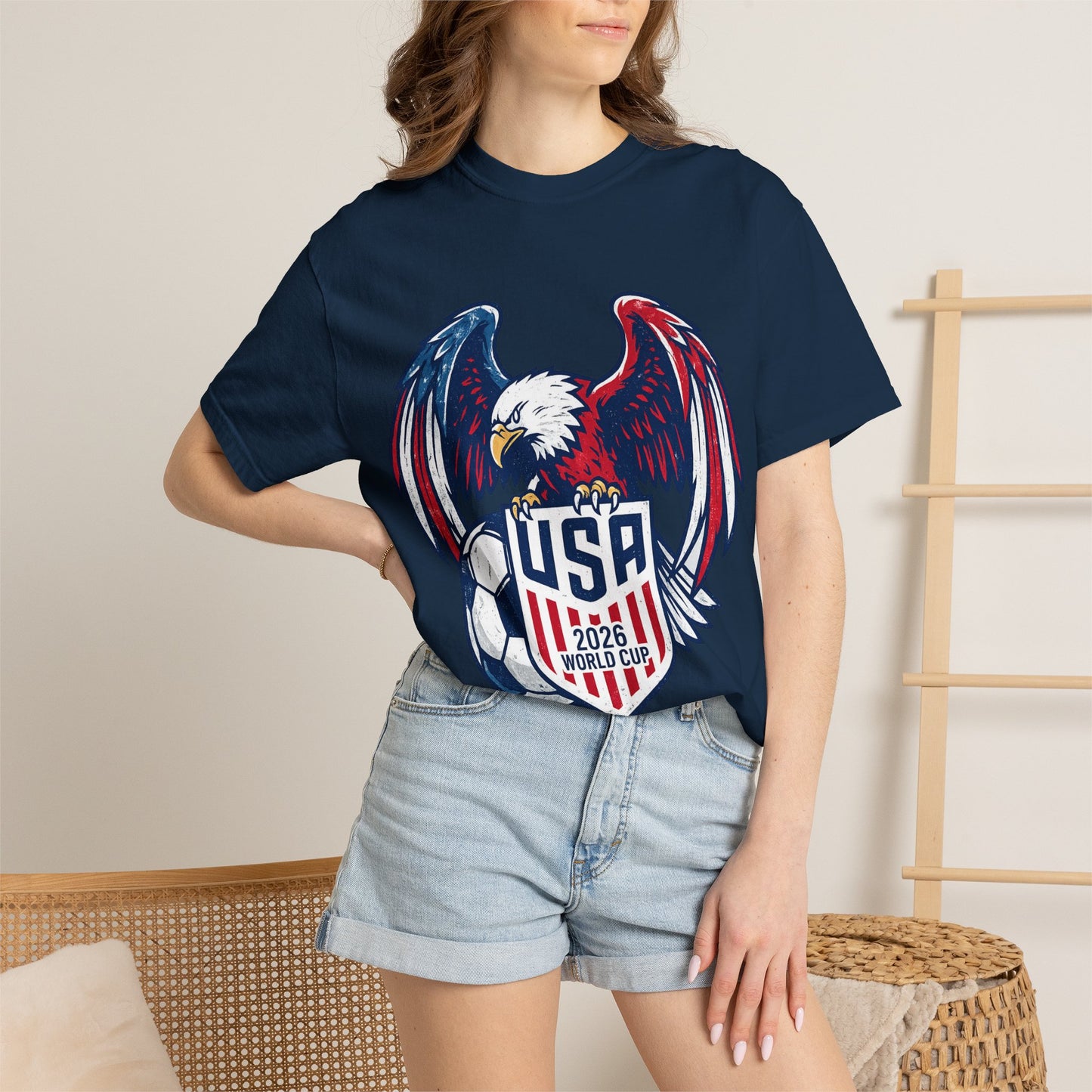 USA 2026 World Cup Eagle Soccer T-Shirt