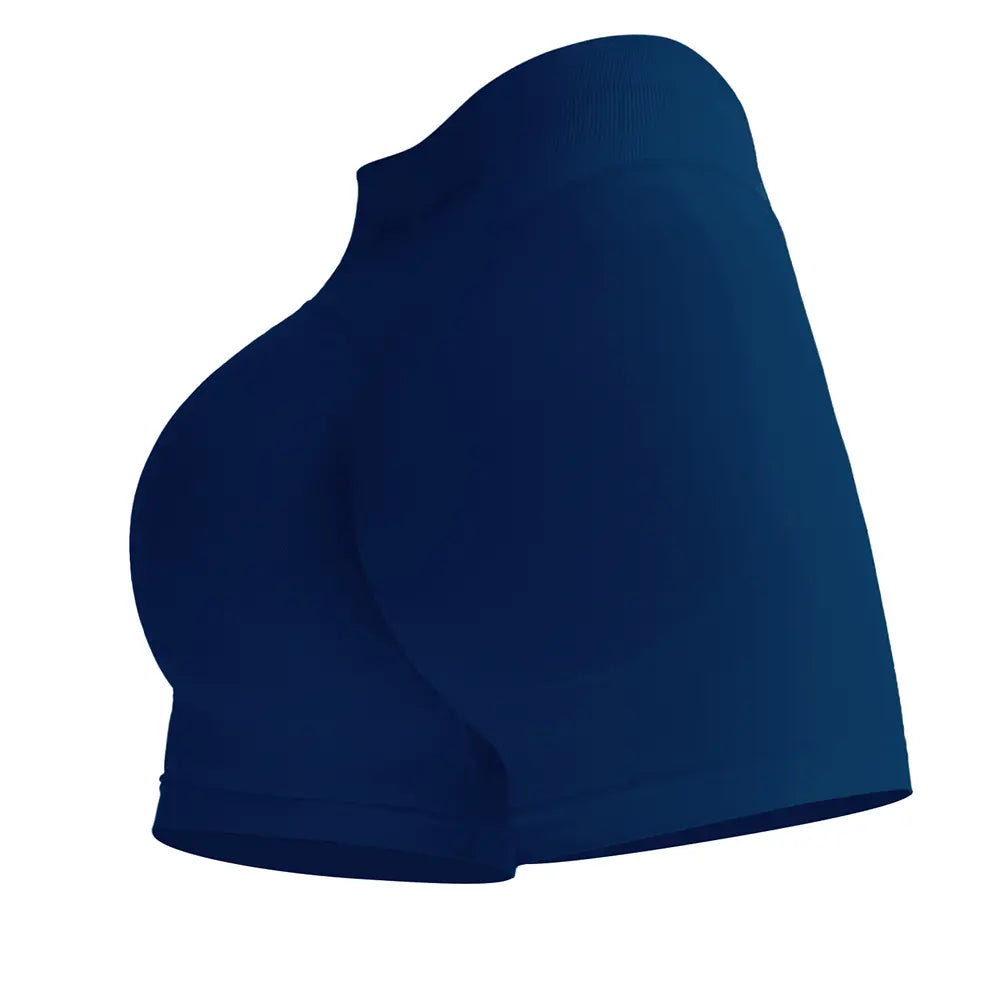 Coral Canton Impact Shorts High Waistband Butt Lifting
