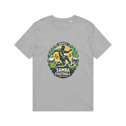 Samba Football T-Shirt — Brazil Soccer Crest Tee