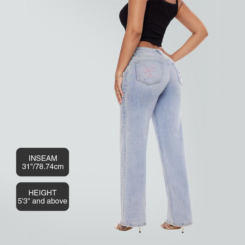 Sophia Collection | Baggy Jeans Women with High-Stretch Fabric | Comfortable Loose Fit for Everyday Style 12