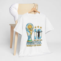 Argentina World Cup 2026 T‑Shirt — 10 Years Tribute Design