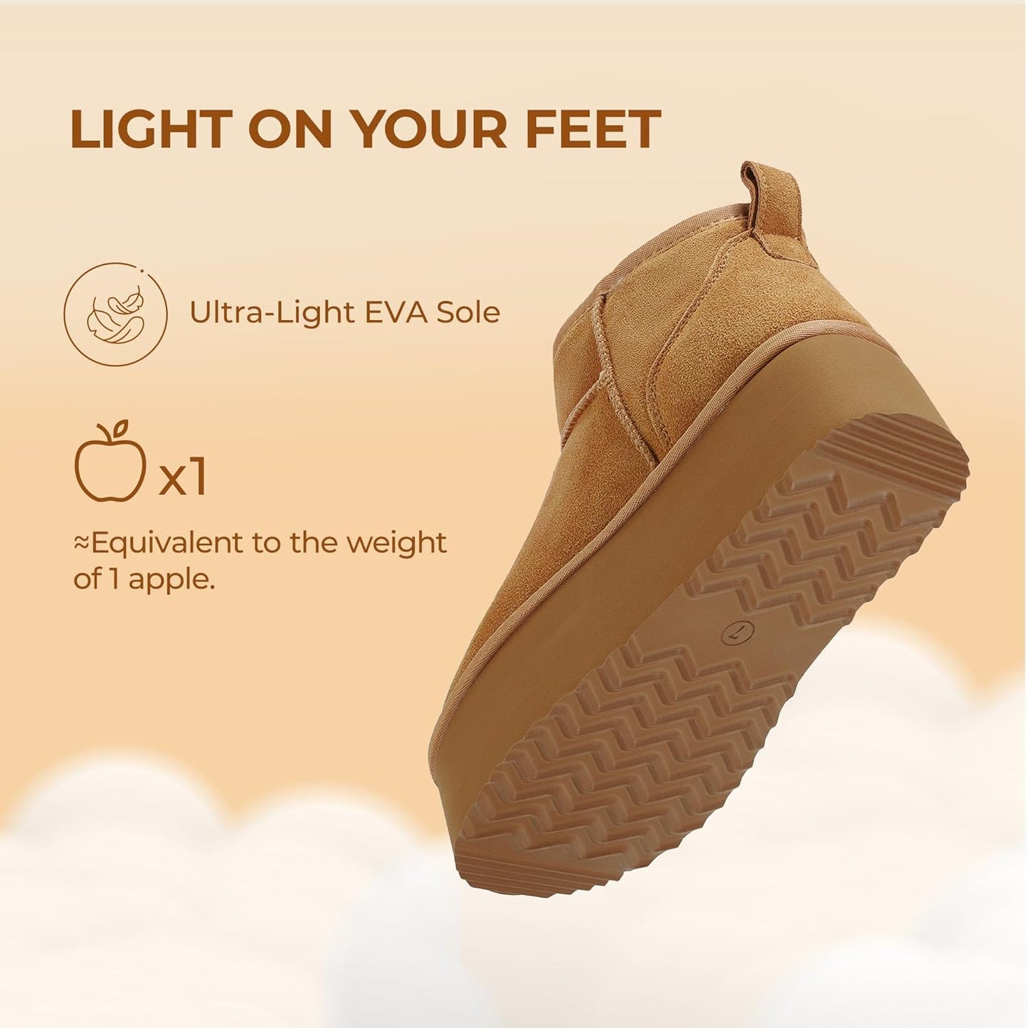 Emily | Stylish Comfortable Platform Mini Boots 9