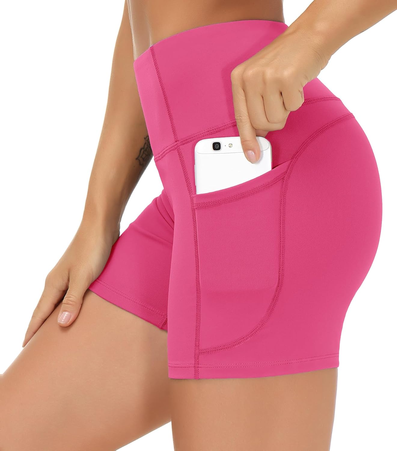 High Waist Yoga Shorts