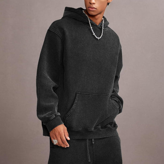 Vintage-Inspired Oversized Streetwear Hoodie