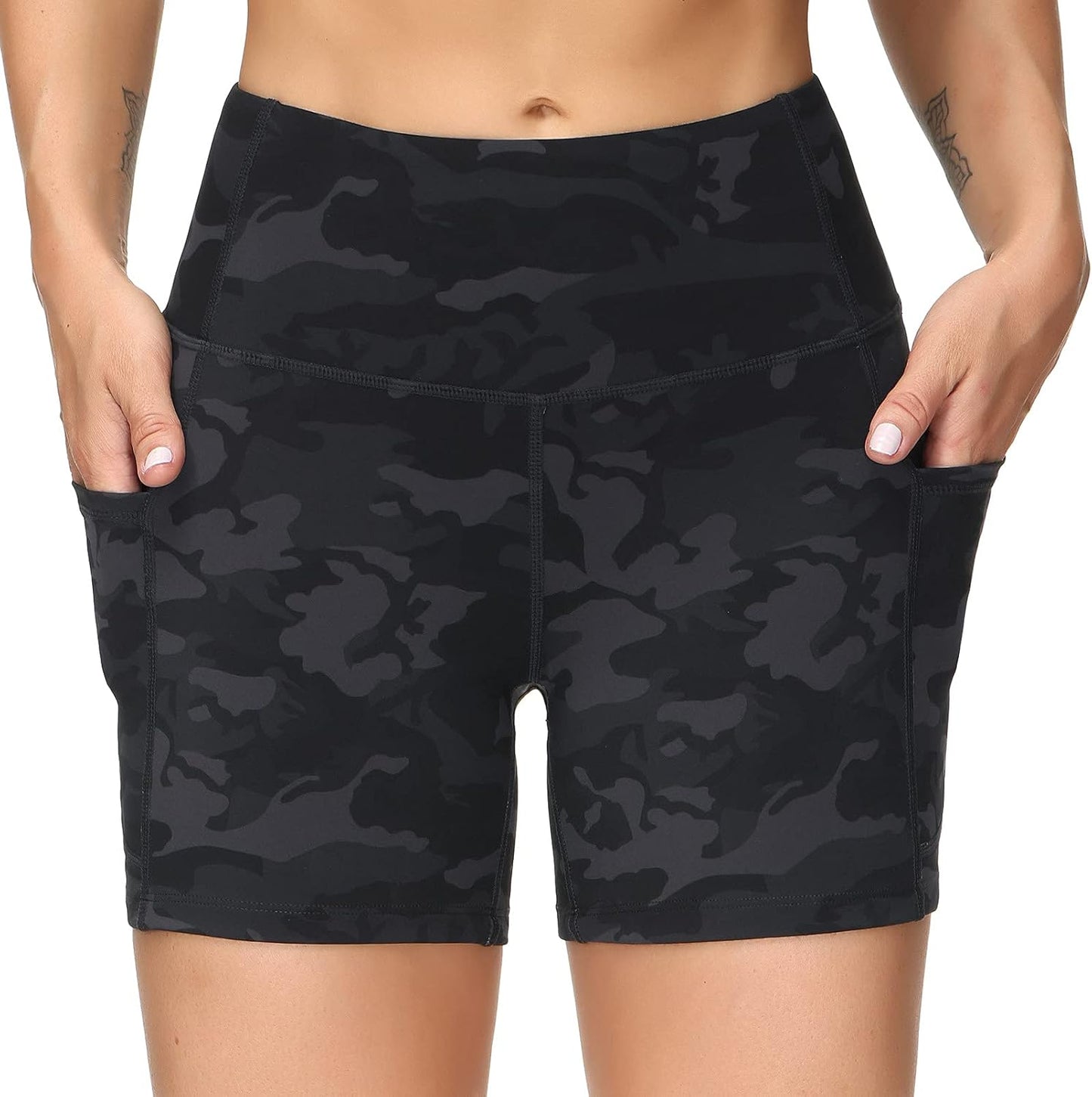 High Waist Yoga Shorts