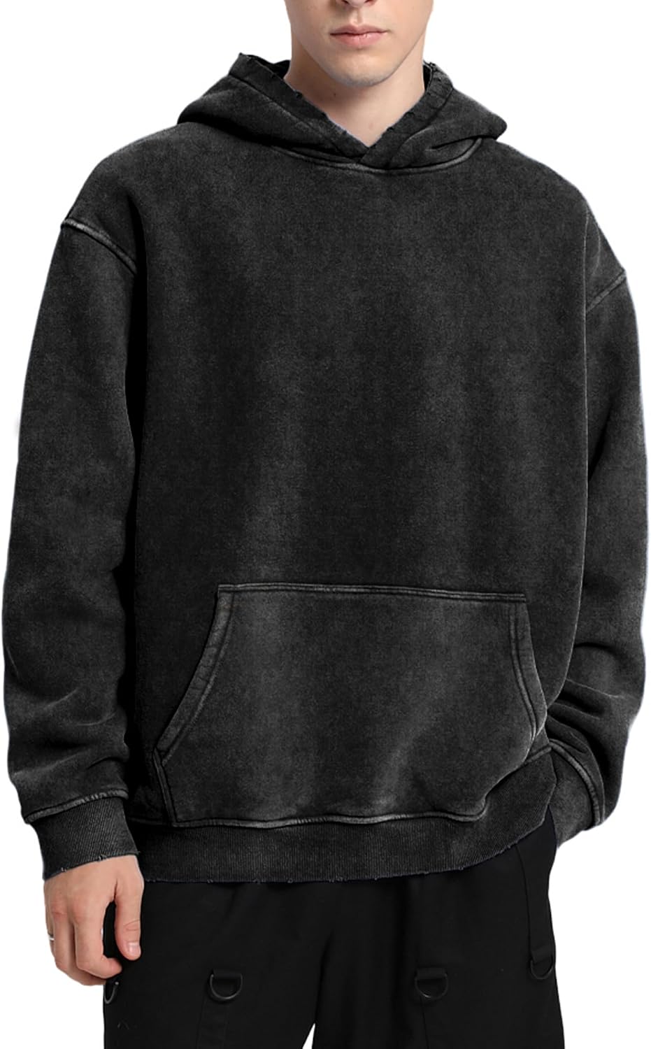 Vintage-Inspired Oversized Streetwear Hoodie