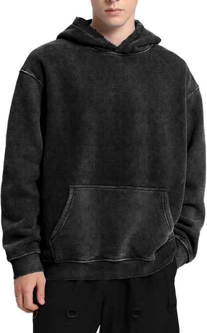 Vintage-Inspired Oversized Streetwear Hoodie