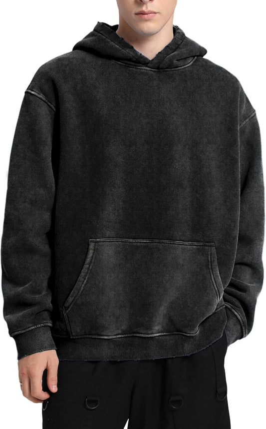 Vintage-Inspired Oversized Streetwear Hoodie