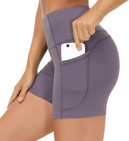 High Waist Yoga Shorts
