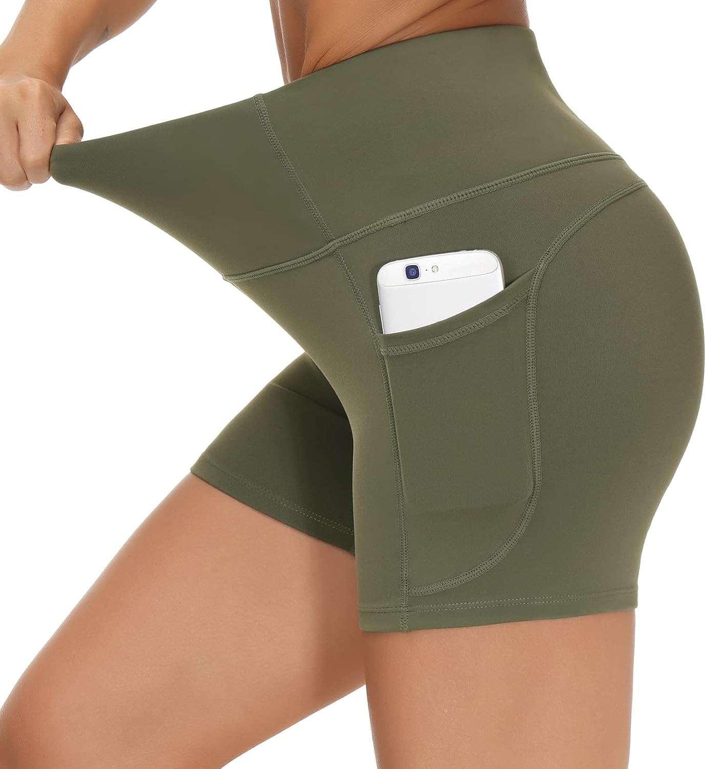 High Waist Yoga Shorts