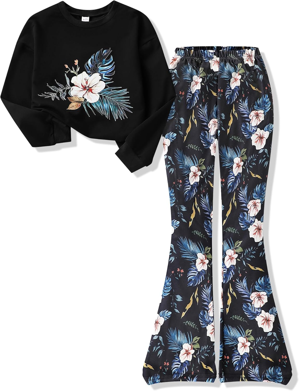 Girls Butterfly Outfit Set
