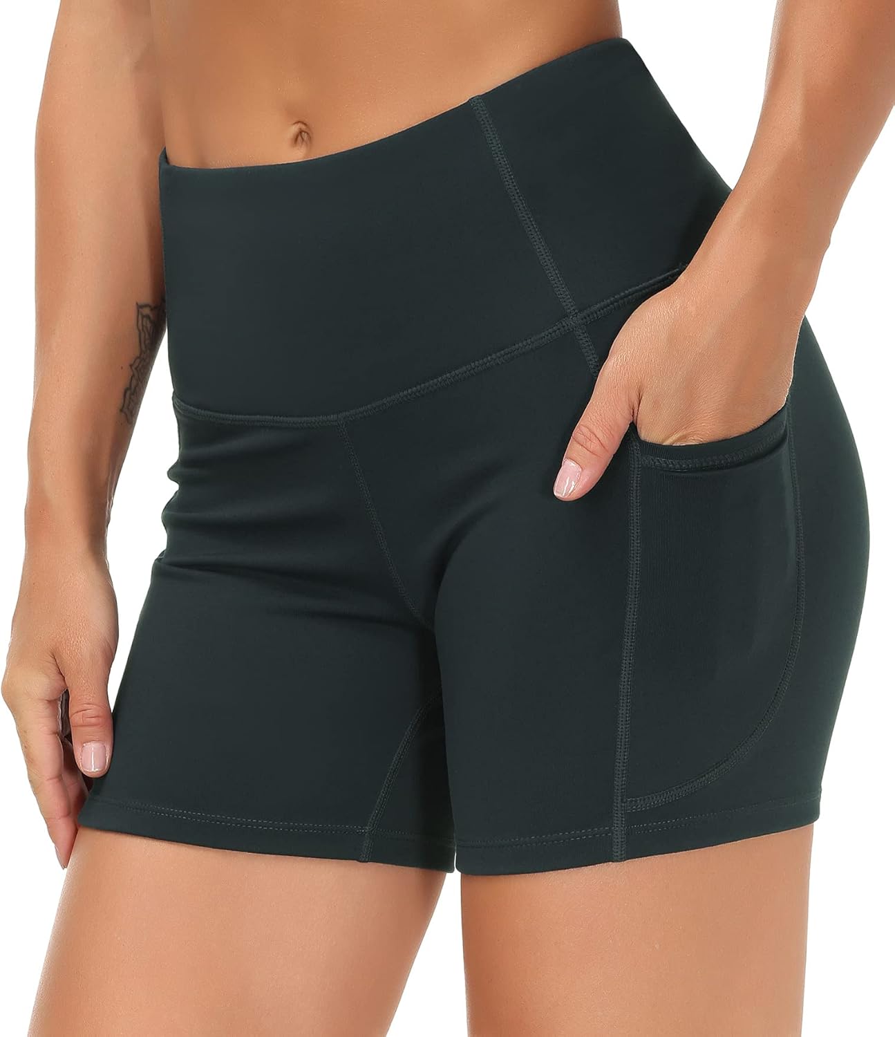 High Waist Yoga Shorts