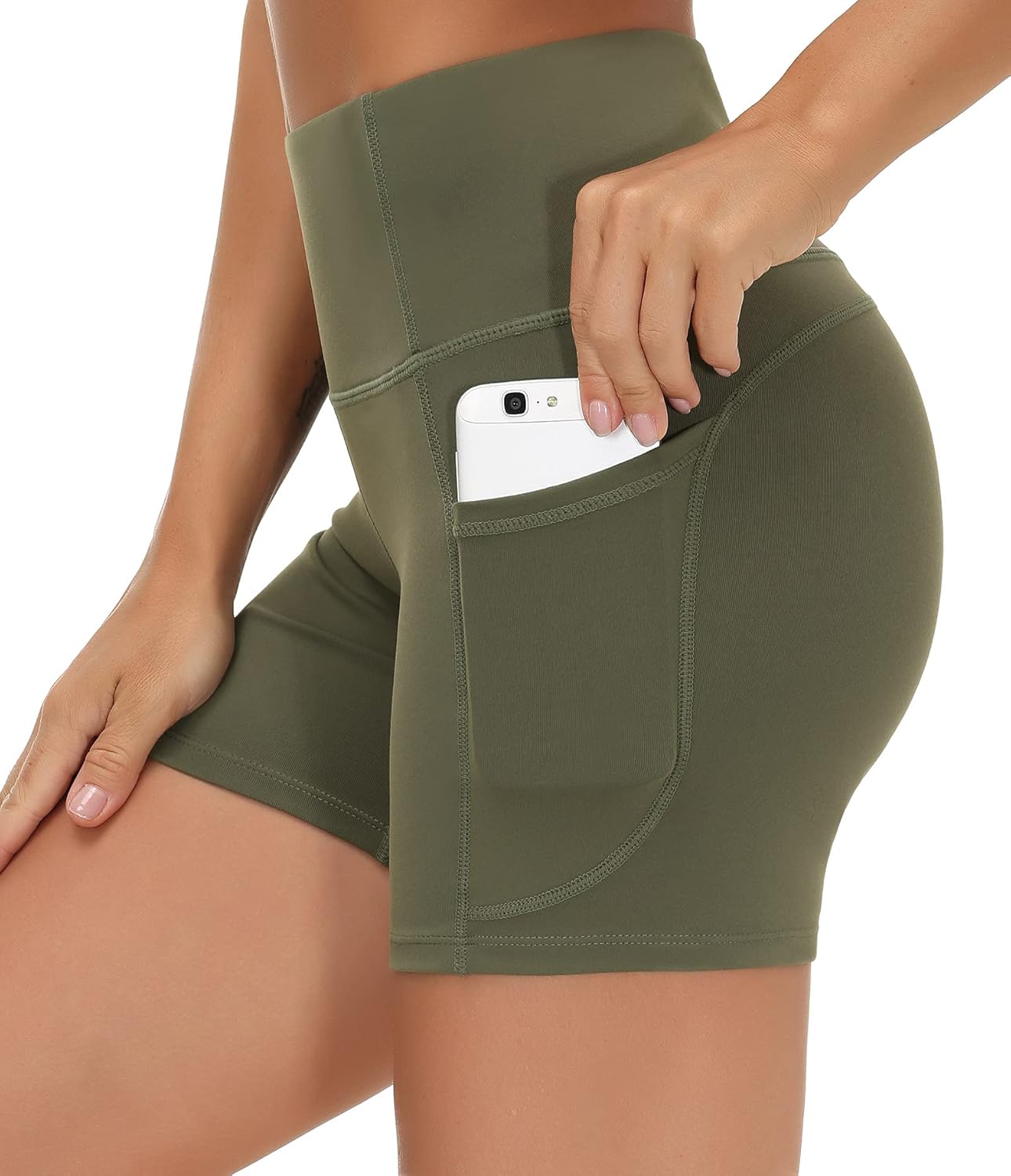 High Waist Yoga Shorts