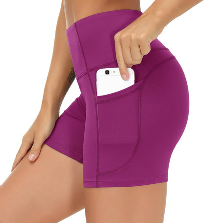 High Waist Yoga Shorts