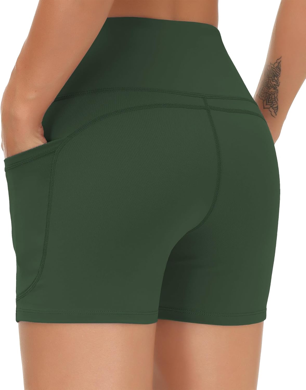 High Waist Yoga Shorts
