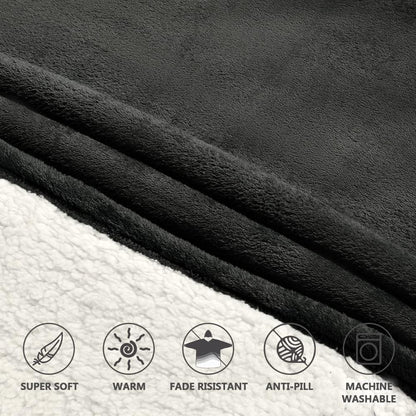 Krifey Wearable Blanket Hoodie, Oversized Sherpa Hooded for Women and Men, Cozy Sweatshirt with Giant Pocket