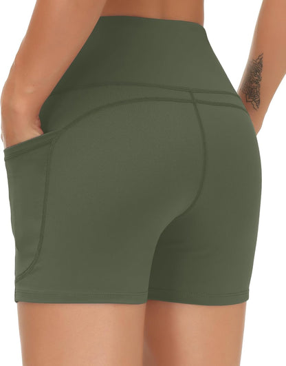 High Waist Yoga Shorts