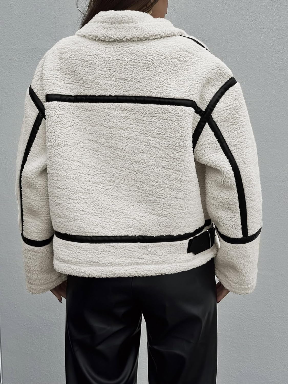 Faux Fur Sherpa Jacket