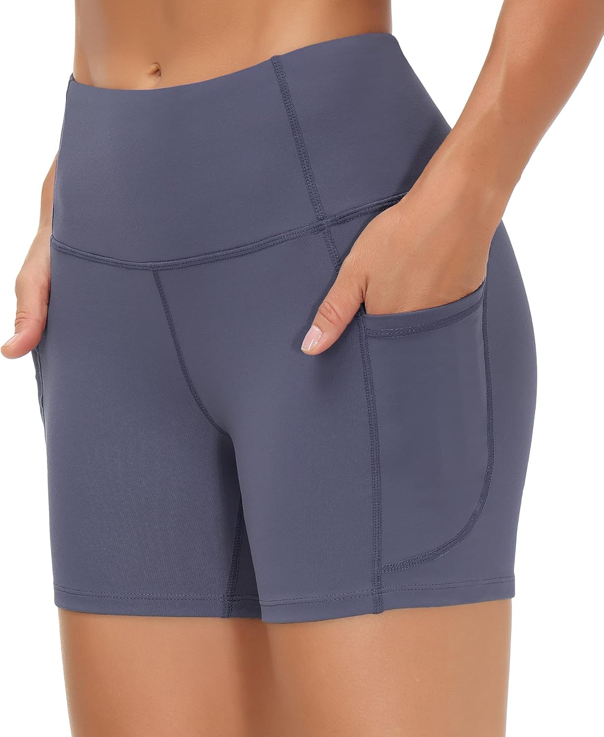 High Waist Yoga Shorts