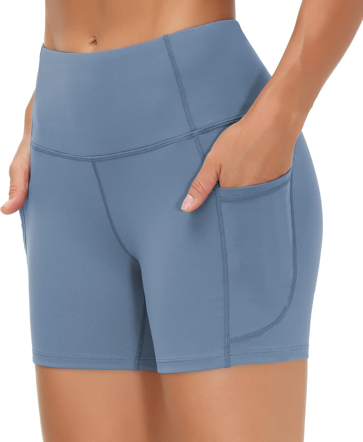 High Waist Yoga Shorts