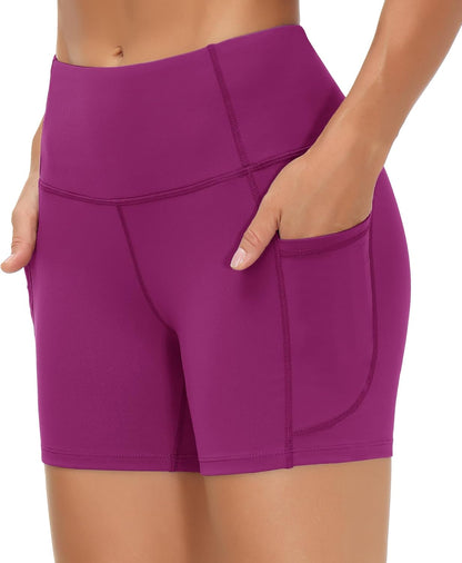 High Waist Yoga Shorts