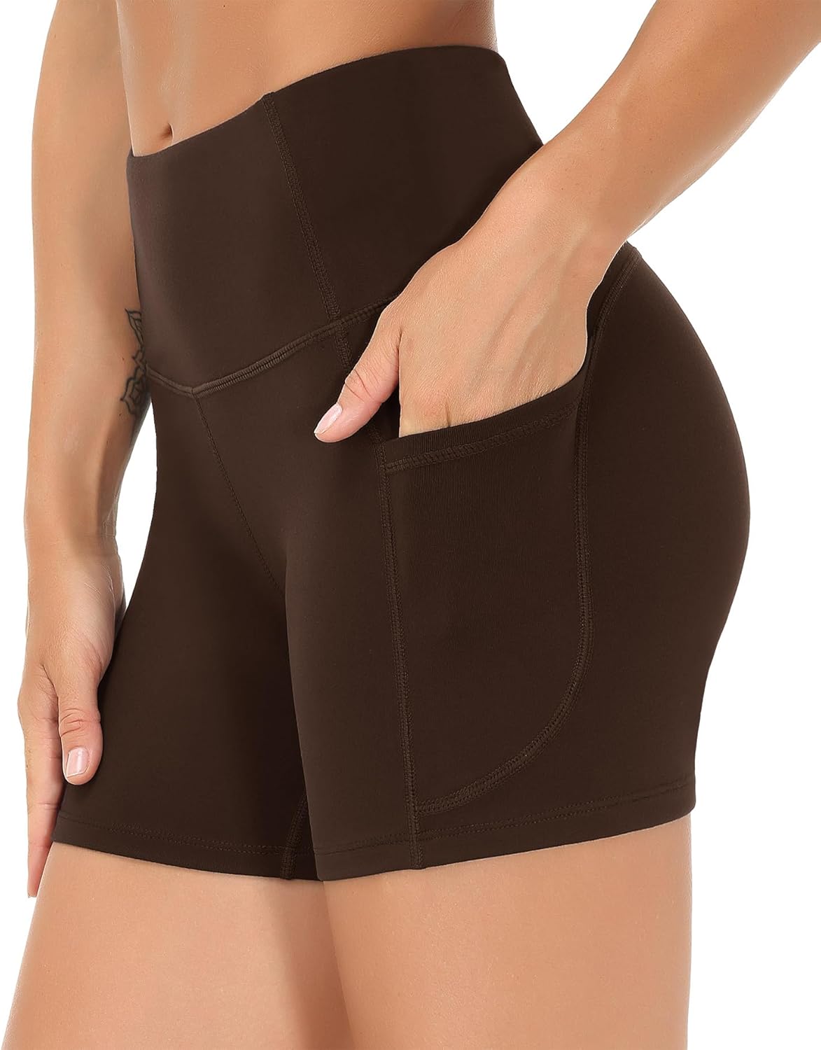 High Waist Yoga Shorts