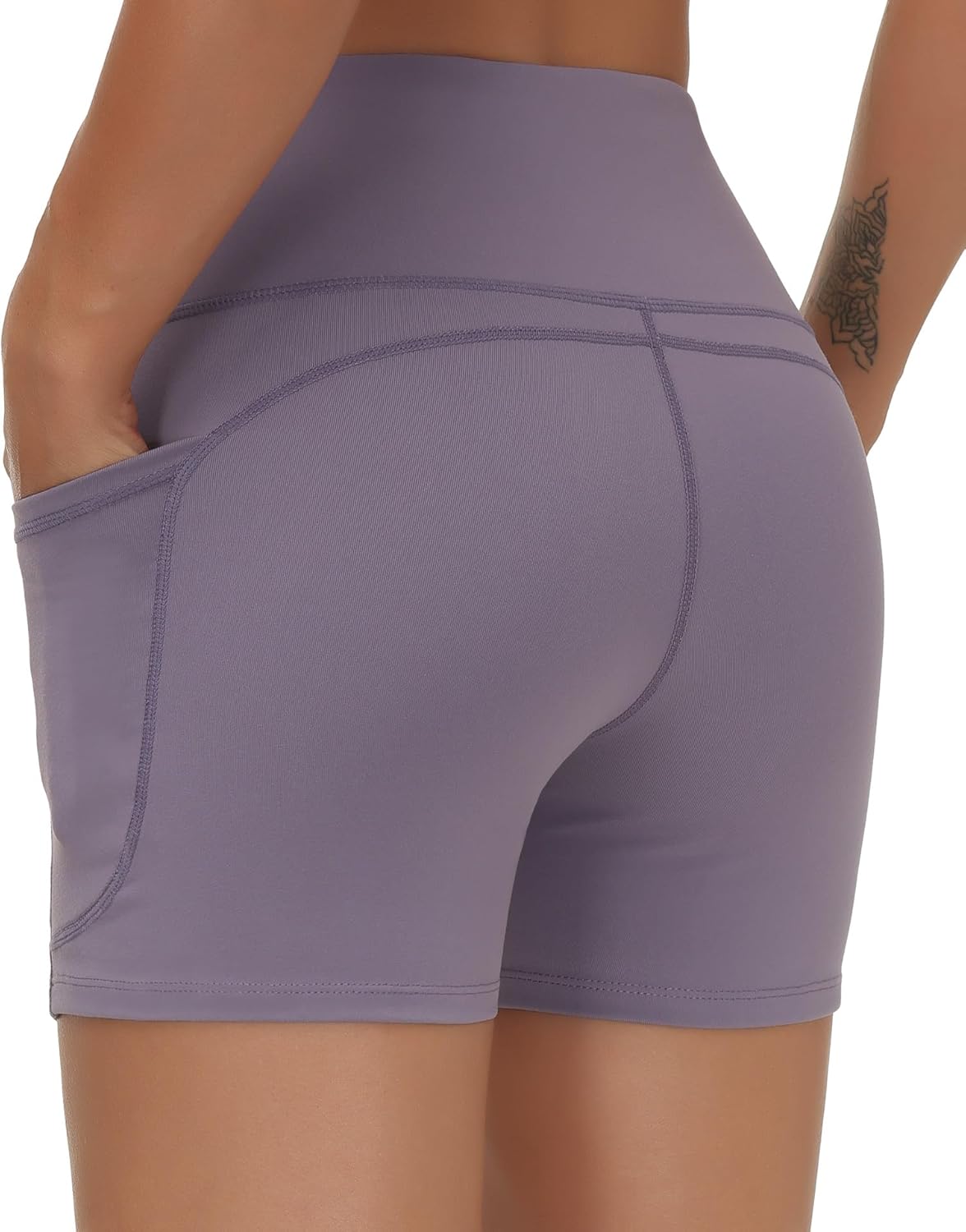 High Waist Yoga Shorts