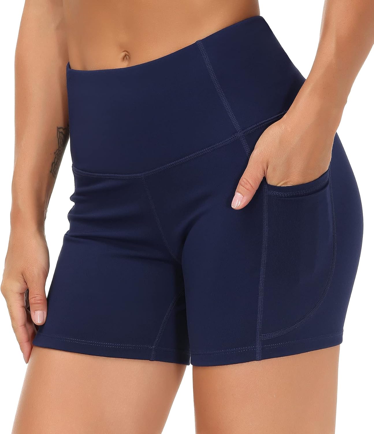 High Waist Yoga Shorts