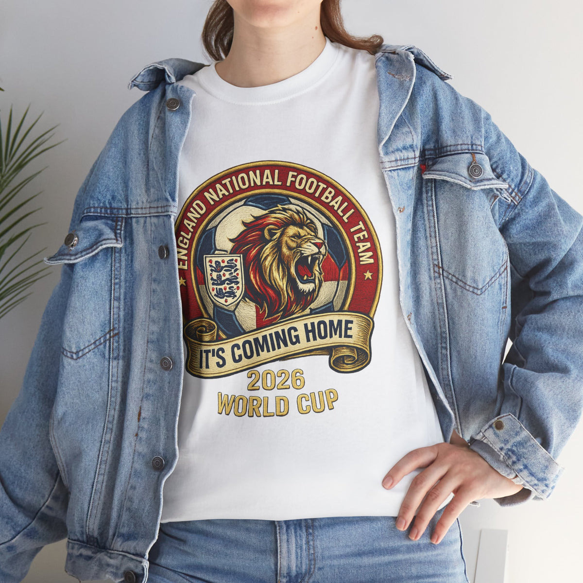 England Football 'It's Coming Home' 2026 World Cup T-Shirt