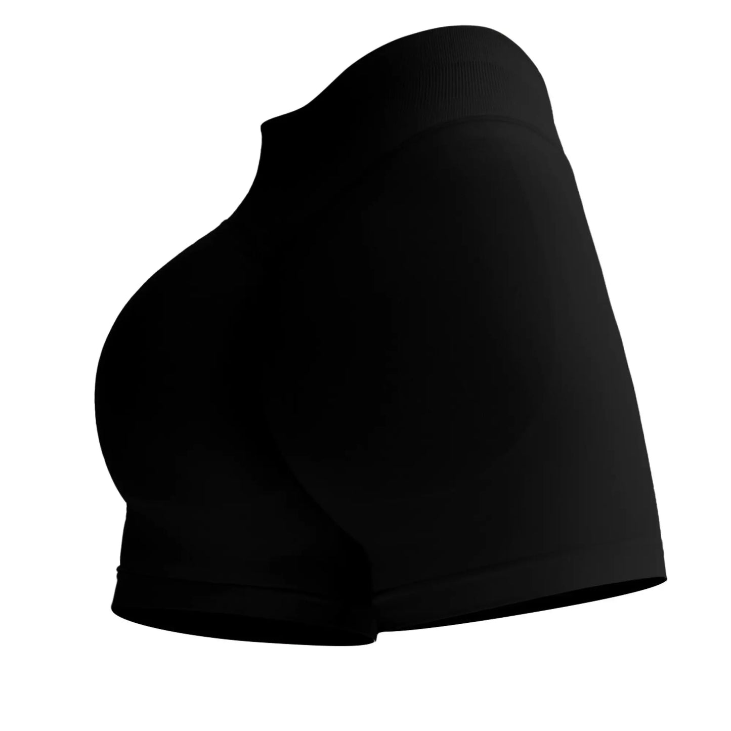 Coral Canton Impact Shorts High Waistband Butt Lifting
