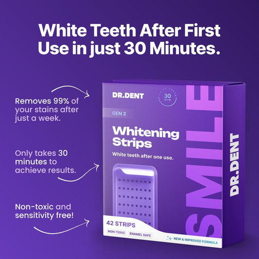 Radiant Smile | Teeth Whitening Strips with Color-Correction Technology | Enamel-Safe Formula for Sensitive Teeth 6