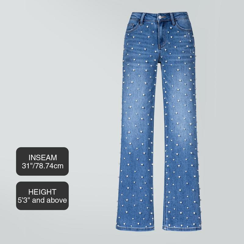 Sophia Collection | Baggy Jeans Women with High-Stretch Fabric | Comfortable Loose Fit for Everyday Style 24