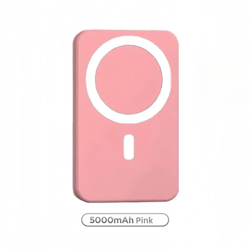 5000Mah Magnetic Power Bank Magsafe Wireless Fast Charger for Iphone 12–17 Pro/Pro Max, Compact Portable Battery Pack