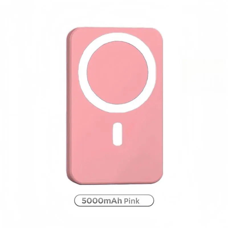 5000Mah Magnetic Power Bank Magsafe Wireless Fast Charger for Iphone 12–17 Pro/Pro Max, Compact Portable Battery Pack