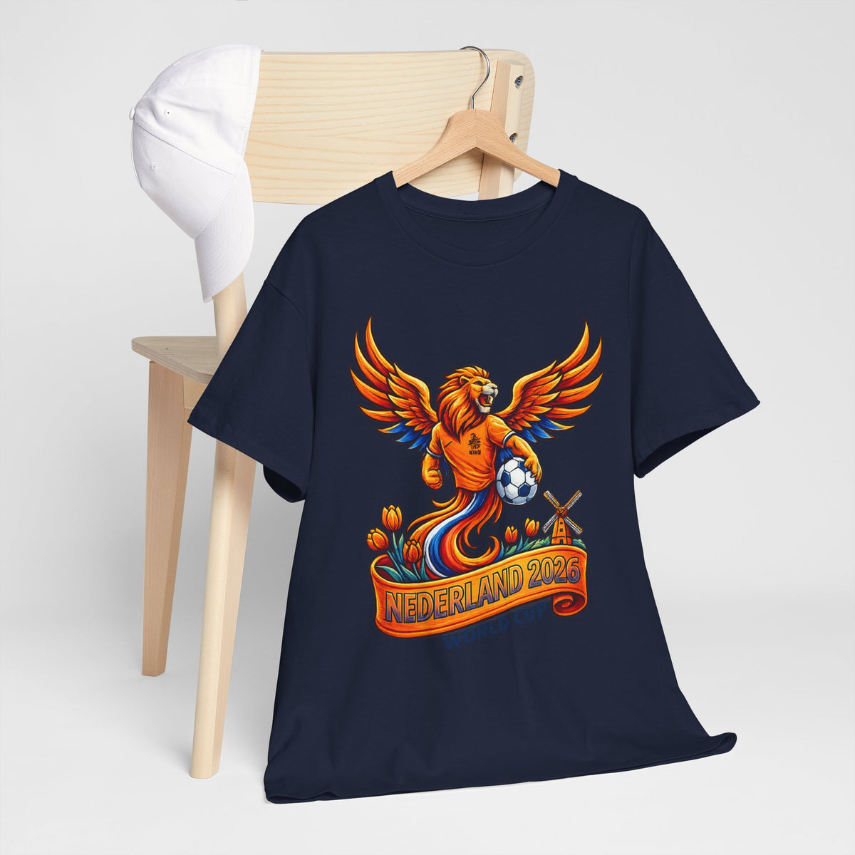 Netherlands 2022 World Cup Lion Graphic Tee