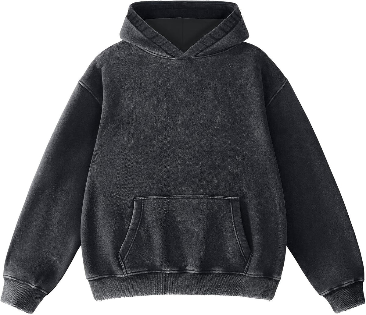 Vintage-Inspired Oversized Streetwear Hoodie