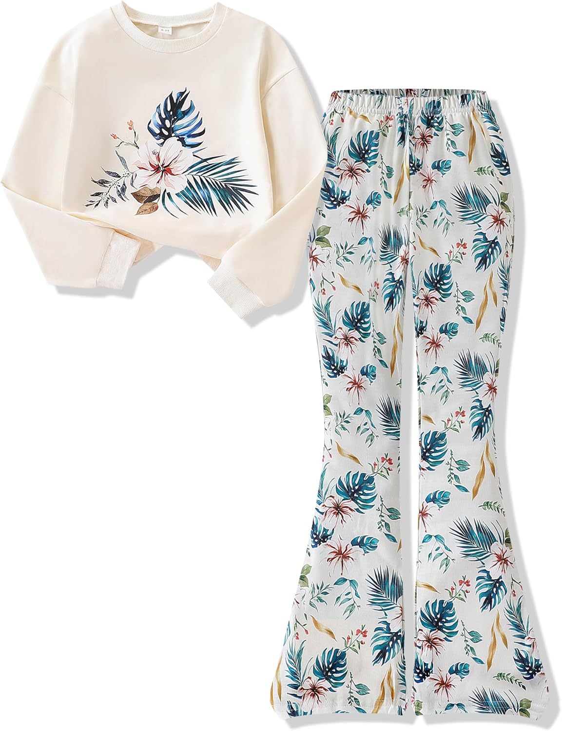 Girls Butterfly Outfit Set