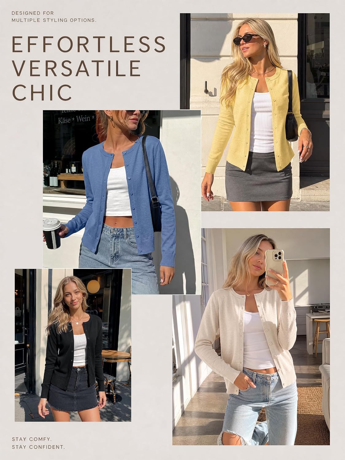 Effortless Elegance Knit Cardigan