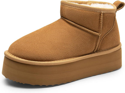 Emily | Stylish Comfortable Platform Mini Boots 12