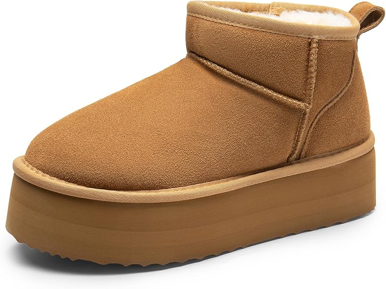 Emily | Stylish Comfortable Platform Mini Boots 2