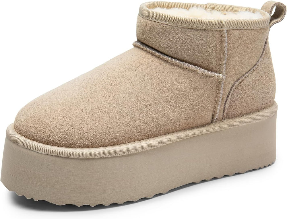 Emily | Stylish Comfortable Platform Mini Boots 4