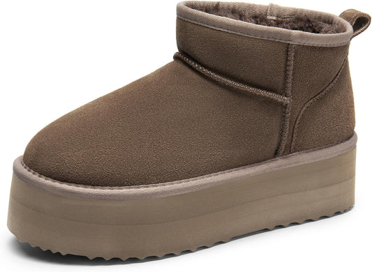 Emily | Stylish Comfortable Platform Mini Boots 3