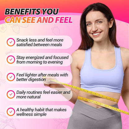 Cutting Drink Mix | 5-HTP, Yerba Mate & Magnesium | Appetite Control & Energy | Strawberry Açaí | 30 Servings