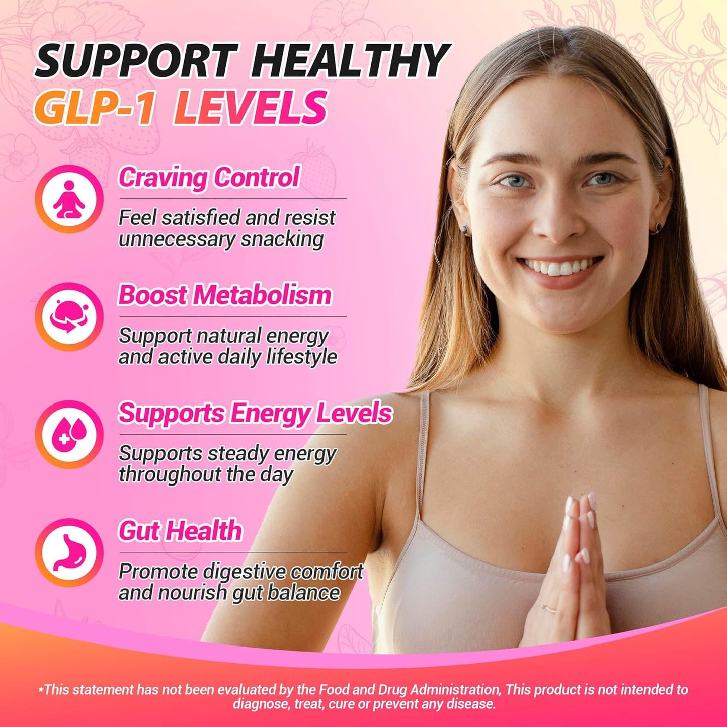 Cutting Drink Mix | 5-HTP, Yerba Mate & Magnesium | Appetite Control & Energy | Strawberry Açaí | 30 Servings