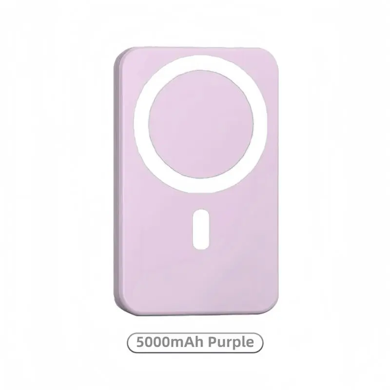 5000Mah Magnetic Power Bank Magsafe Wireless Fast Charger for Iphone 12–17 Pro/Pro Max, Compact Portable Battery Pack