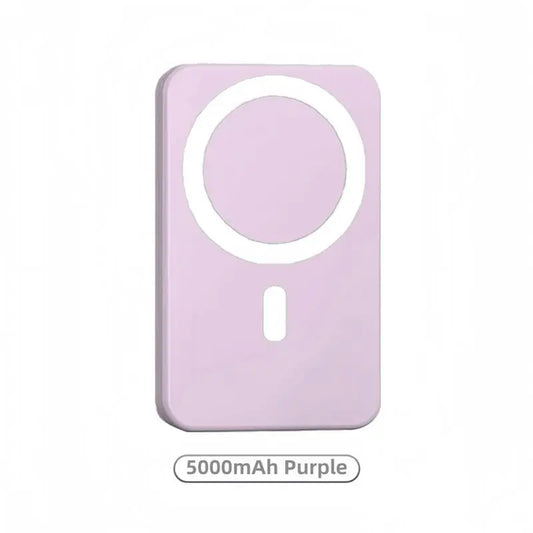 5000Mah Magnetic Power Bank Magsafe Wireless Fast Charger for Iphone 12–17 Pro/Pro Max, Compact Portable Battery Pack