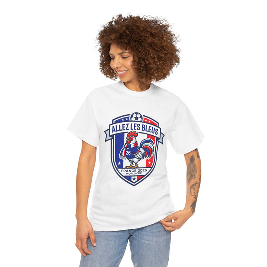 Allez Les Bleus France 2026 Soccer Crest T‑Shirt